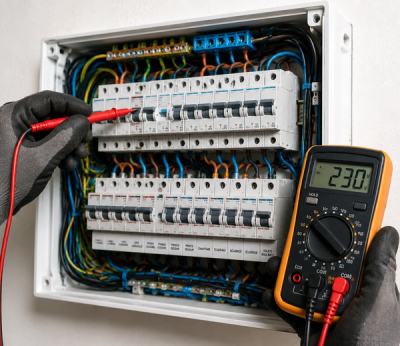 Diagnostic et maintenance de tableau électrique